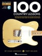 Guitar Lesson Goldmine 100 Country Lessons Guitar and Fretted sheet music cover